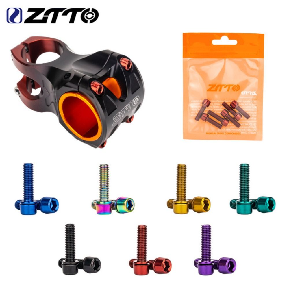 6pcs Titanium-plated Bicycle H - đánh giá và giá Handlebar Riser Stem