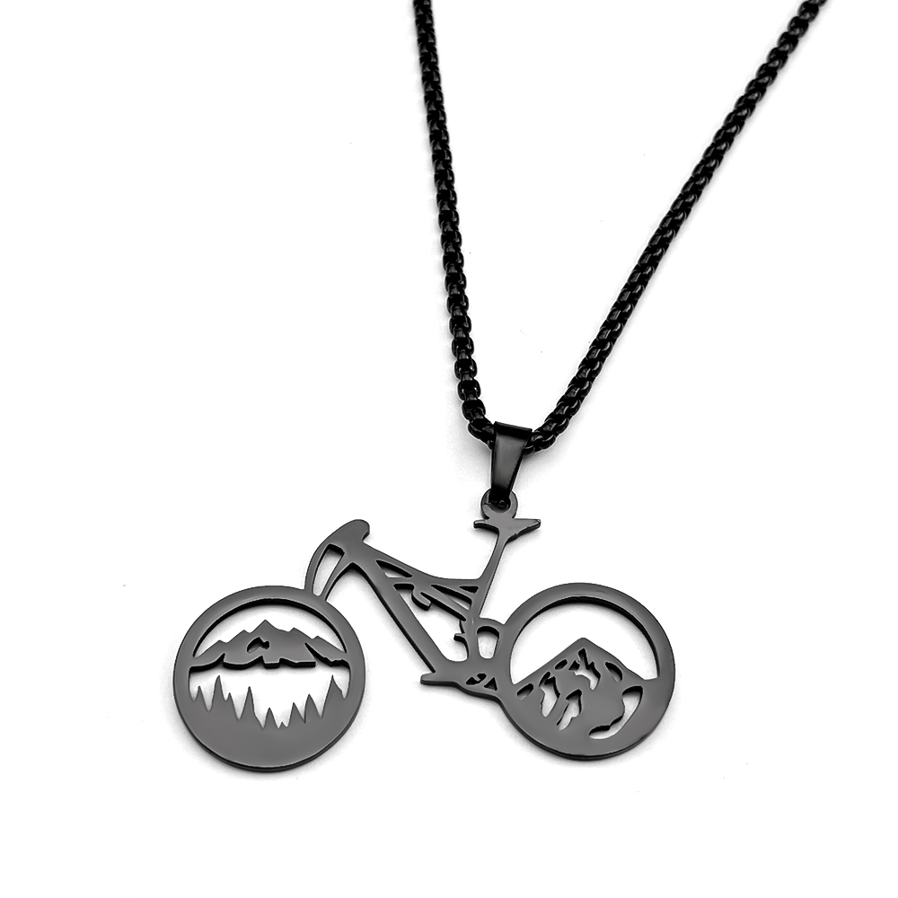 Bicycle Mountain Pendant Neckl - đánh giá và giá Mountain Biking Gifts
