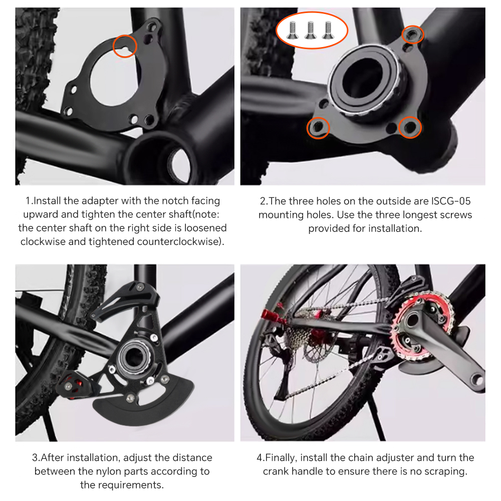 TOSEEK Chain Guides MTB Bicycl - đánh giá và giá Chain Guide Iscg