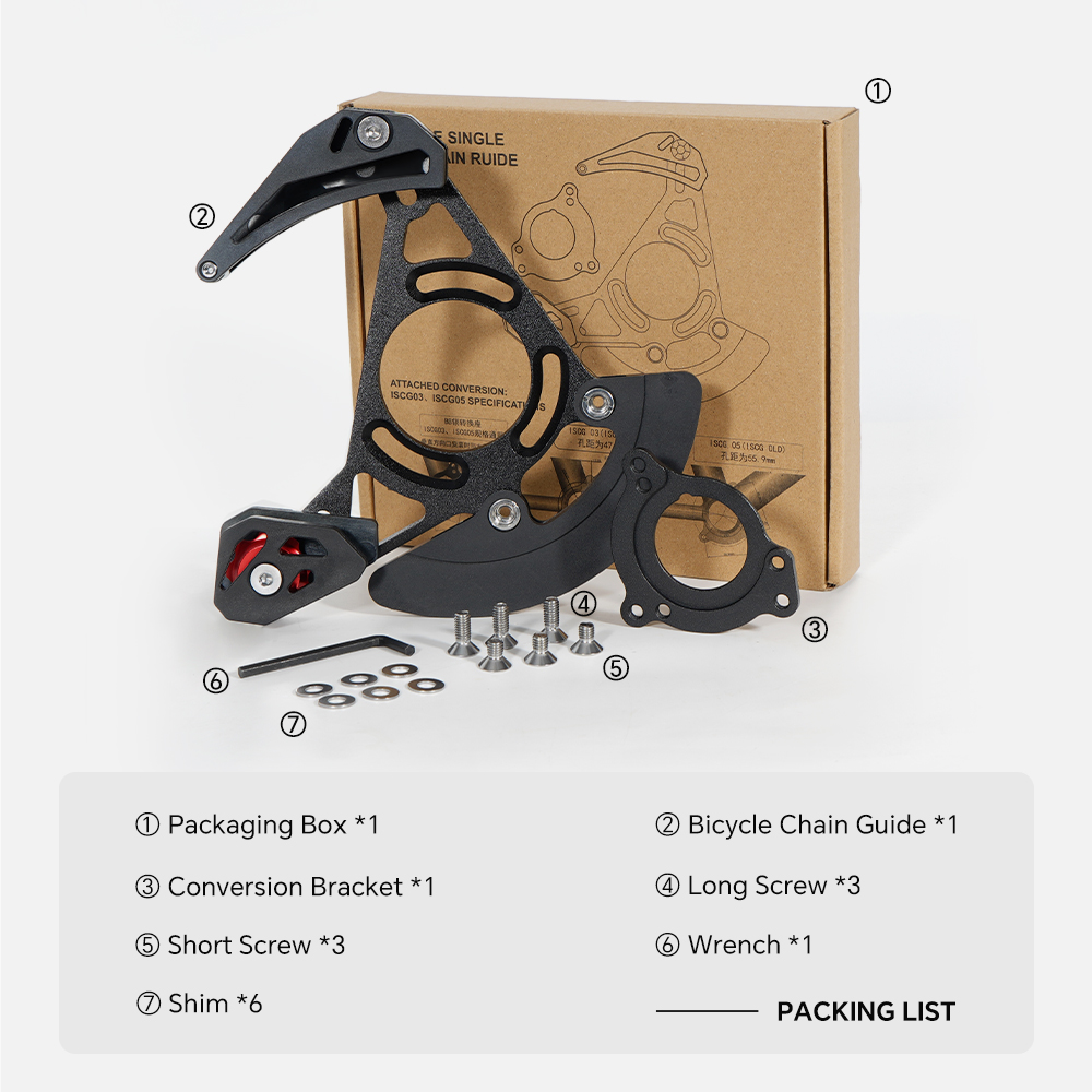 TOSEEK Chain Guides MTB Bicycl - đánh giá và giá Chain Guide Iscg