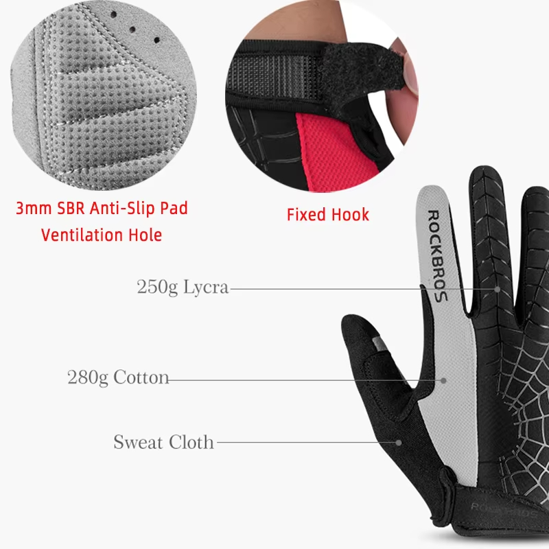 ROCKBROS Spring Cycling Gloves - đánh giá và giá Mountain Biking Gear For Men