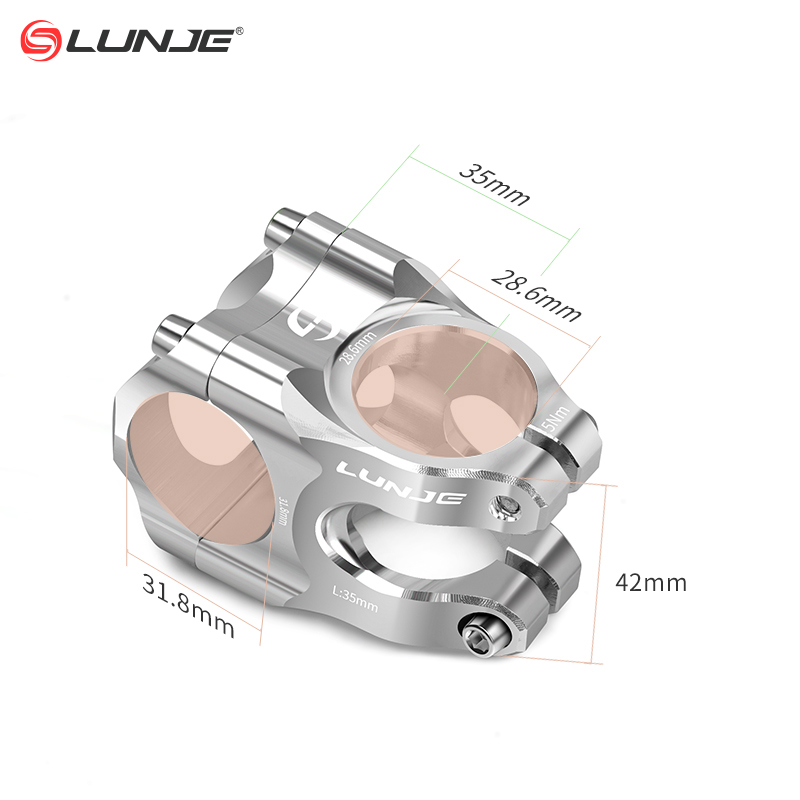 CNC Ultralight Bicycle Stem 31 - đánh giá và giá Handlebar Riser Stem