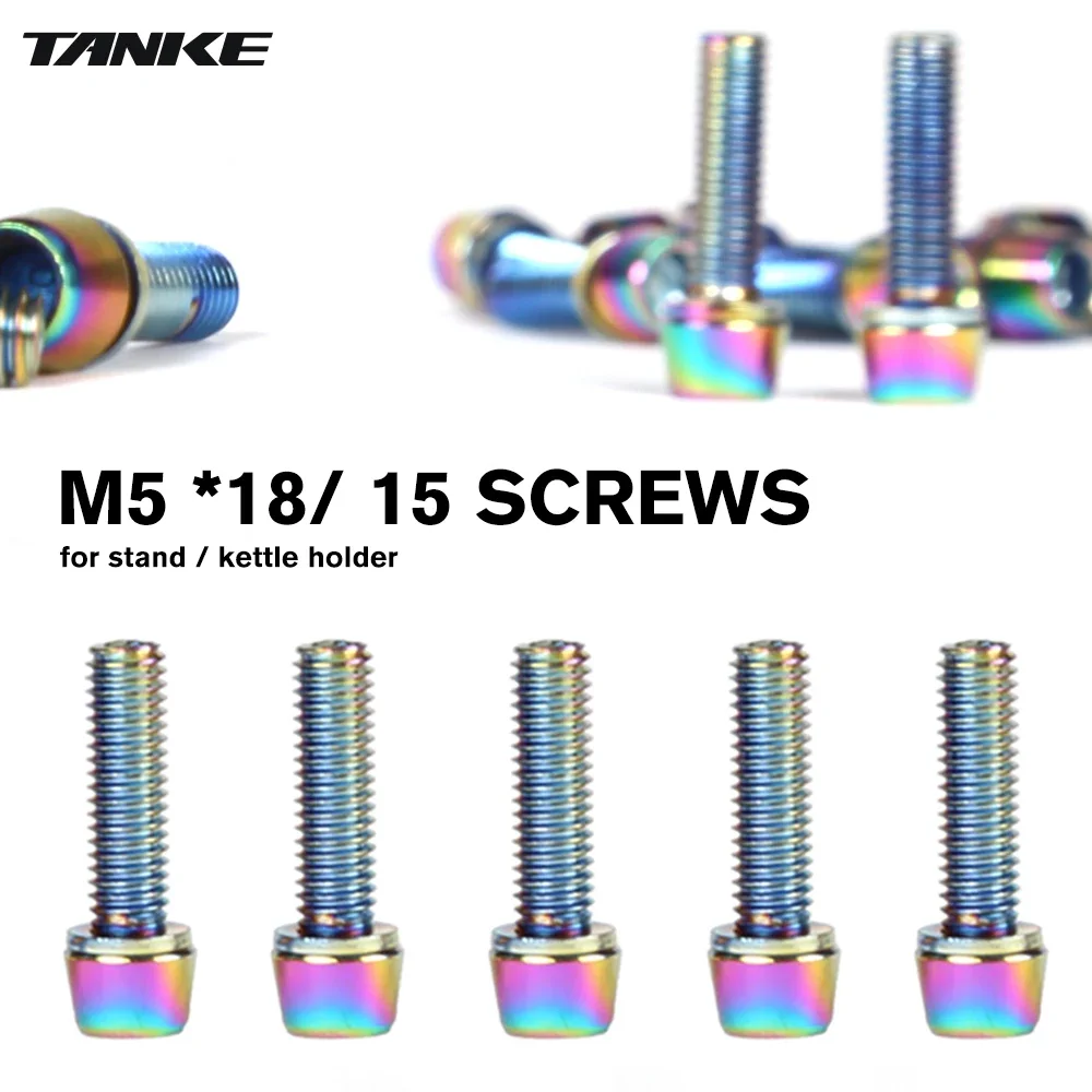 TANKE 6pcs M5 * 18 15mm Bolt S - đánh giá và giá Mountain Biking Water Bottle